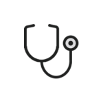 Stethoscope icon.