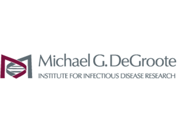 Michael G.DeGroote Institute for Infectious Disease Research Logo.