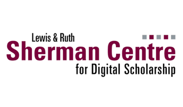 Lewis & Ruth Sherman Centre for Digital Scholarship Logo.