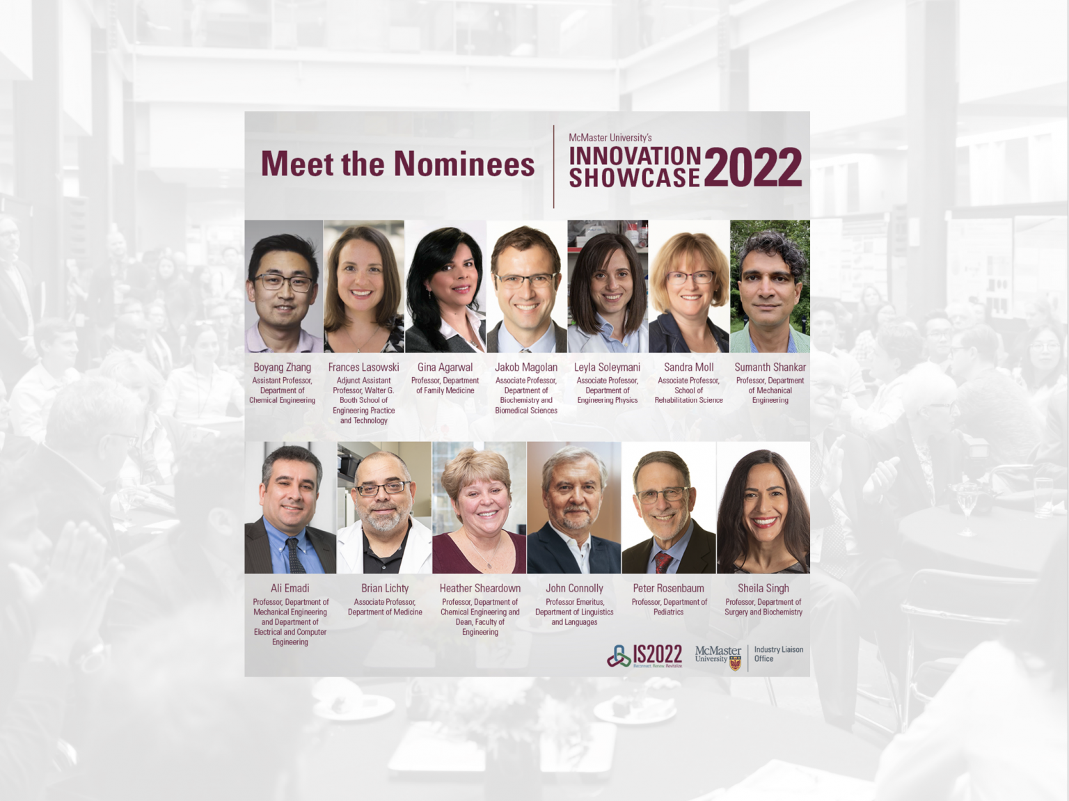 Meet The Nominees Of McMaster’s Innovation Showcase Awards - Research ...