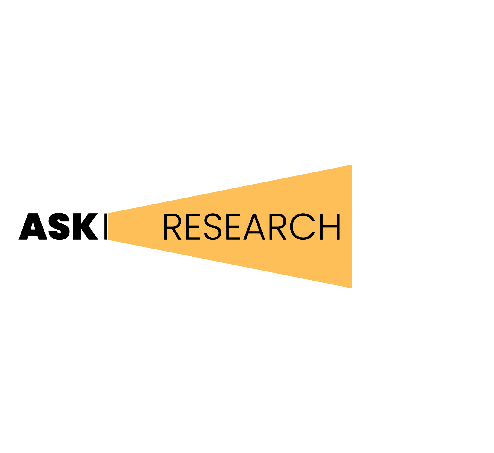 Ask Research logo.